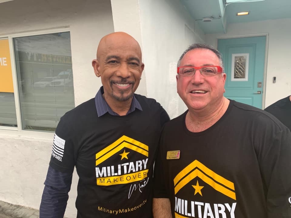 Military Makeover With Montel Williams Renovates Family Home Of Late Chris Hixon, Marjory Stoneman Douglas Athletic Director In Parkland, FL, And 27 Year Navy Veteran.