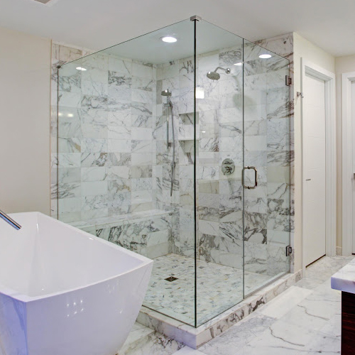 Benefits Of A Frameless Shower Door, Bathtub Doors Frameless Vs Framed